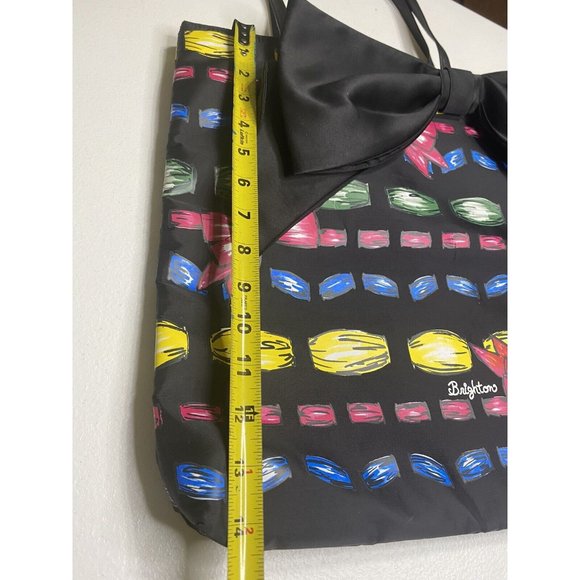 Brighton "Take a Beau" Nylon Tote with Satin Bow - Picture 5 of 6